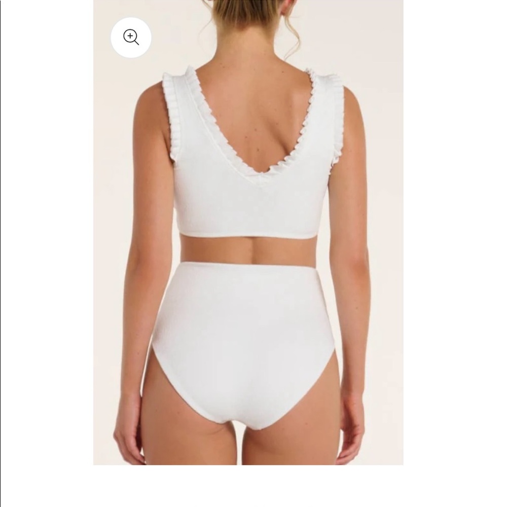 Hermoza Ruth Ruffle Bikini Swim Top - Picture 2 of 5